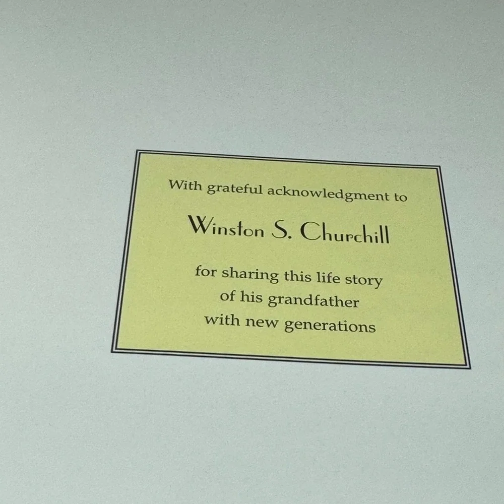 The Happy Warrior Winston Churchill Eagle Comic Facsimile Levenger Press 2008